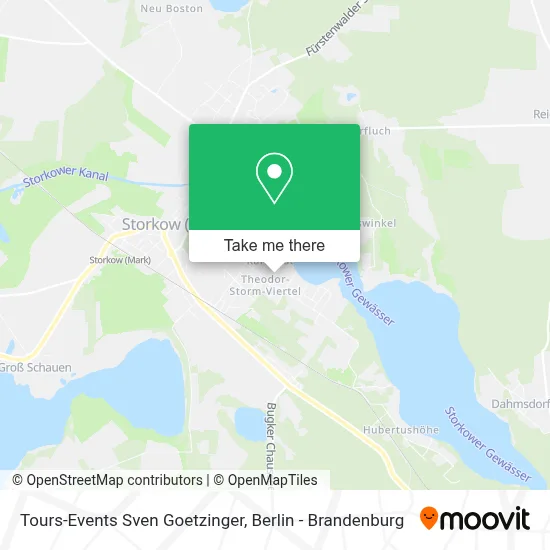 Tours-Events Sven Goetzinger map