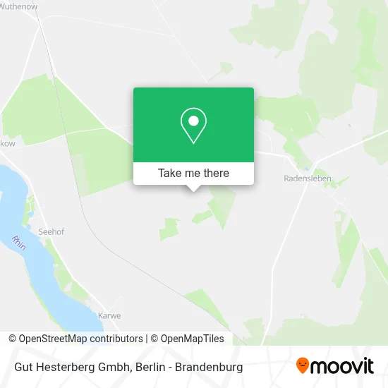 Gut Hesterberg Gmbh map