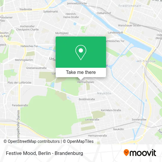 Festive Mood map
