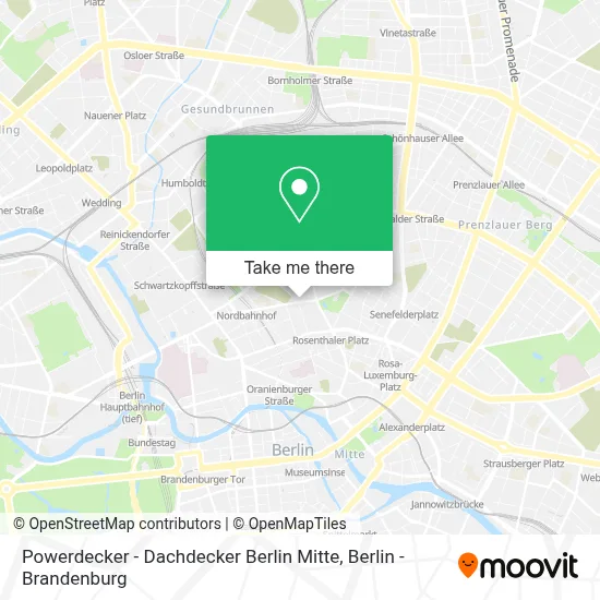 Powerdecker - Dachdecker Berlin Mitte map