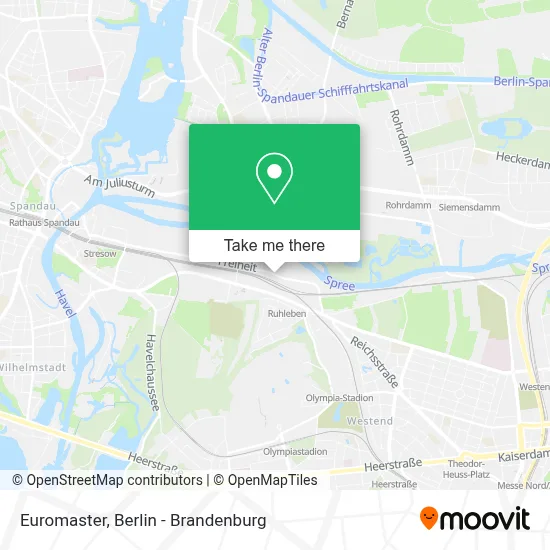 Euromaster map