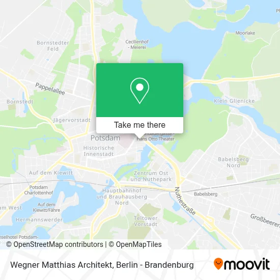 Wegner Matthias Architekt map