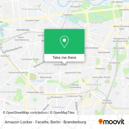Amazon Locker - Facette map