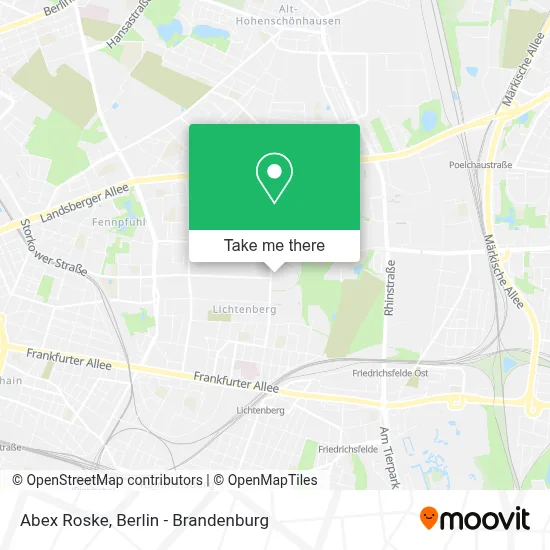 Abex Roske map