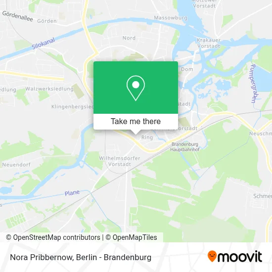 Nora Pribbernow map