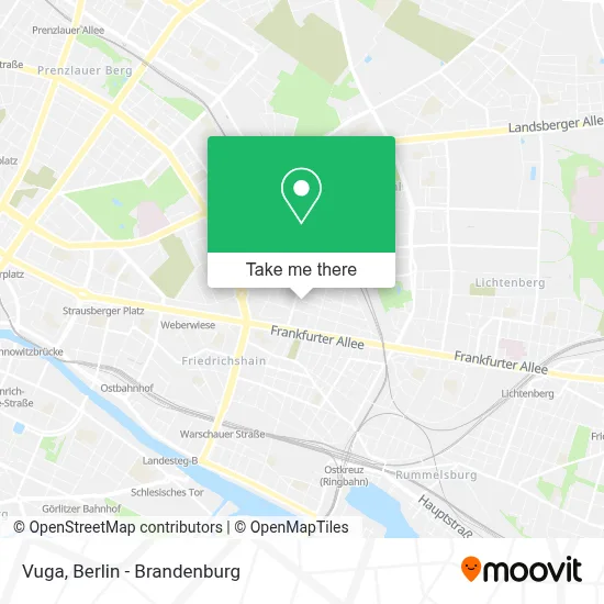 Vuga map