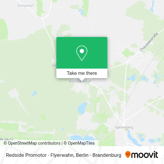 Redside Promotor - Flyerwahn map