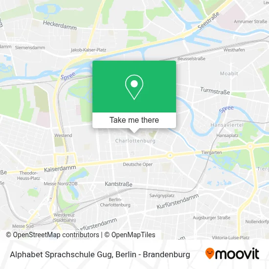 Alphabet Sprachschule Gug map