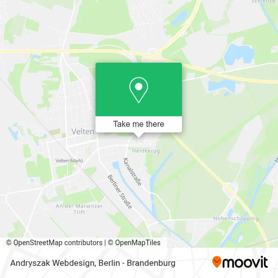 Andryszak Webdesign map