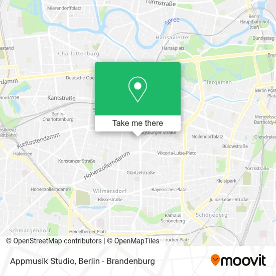 Appmusik Studio map