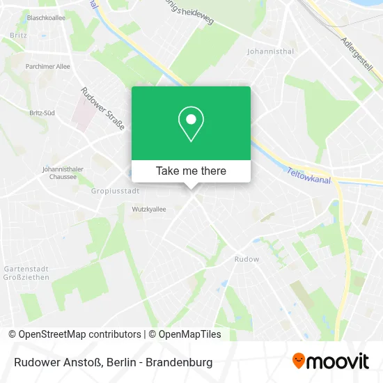 Rudower Anstoß map