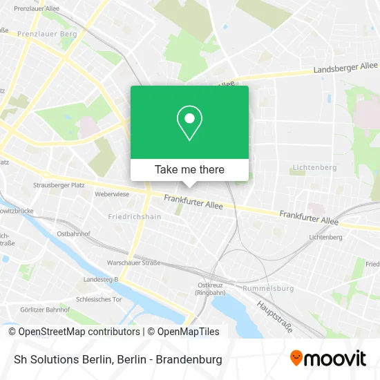 Sh Solutions Berlin map