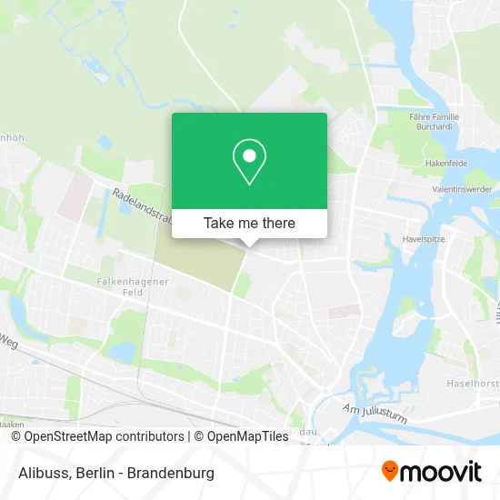 Alibuss map