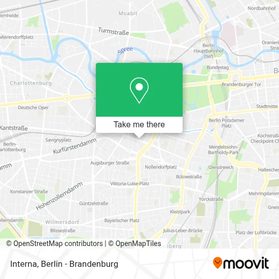 Interna map