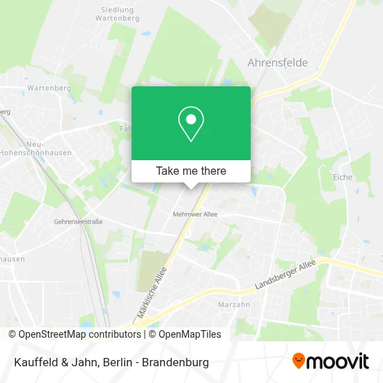 Kauffeld & Jahn map