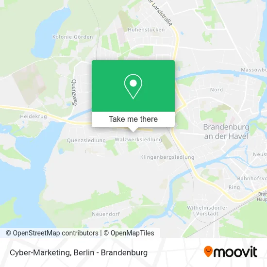 Cyber-Marketing map