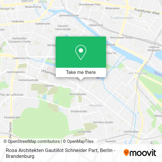 Rosa Architekten Gautillot Schneider Part map