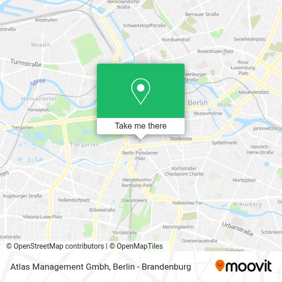 Atlas Management Gmbh map