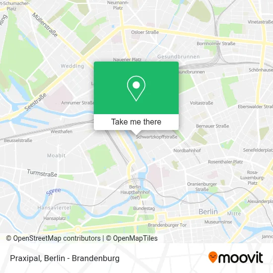 Praxipal map