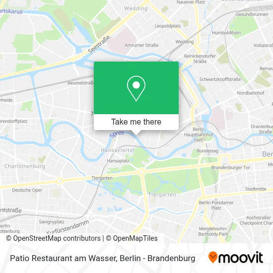 Patio Restaurant am Wasser map