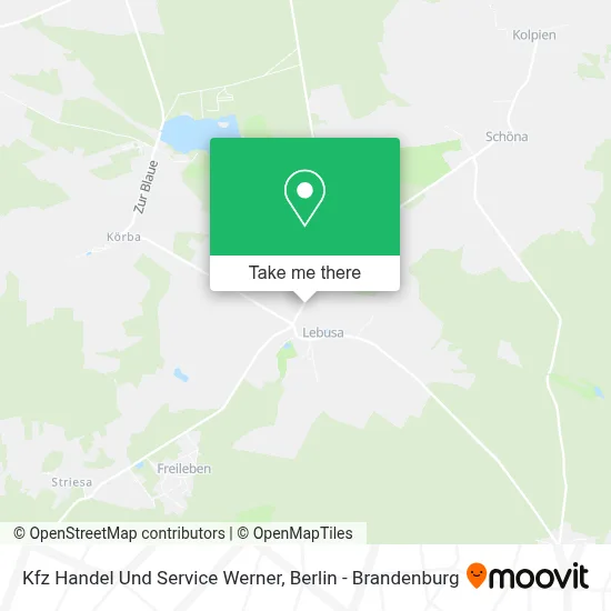 Kfz Handel Und Service Werner map