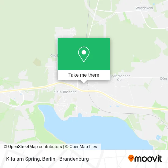 Kita am Spring map