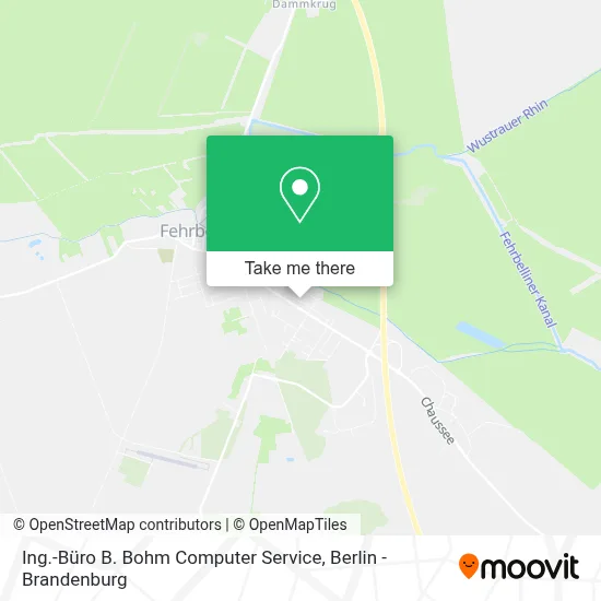 Ing.-Büro B. Bohm Computer Service map