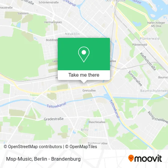 Msp-Music map