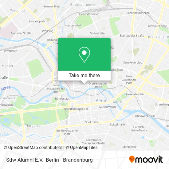 Sdw Alumni E.V. map
