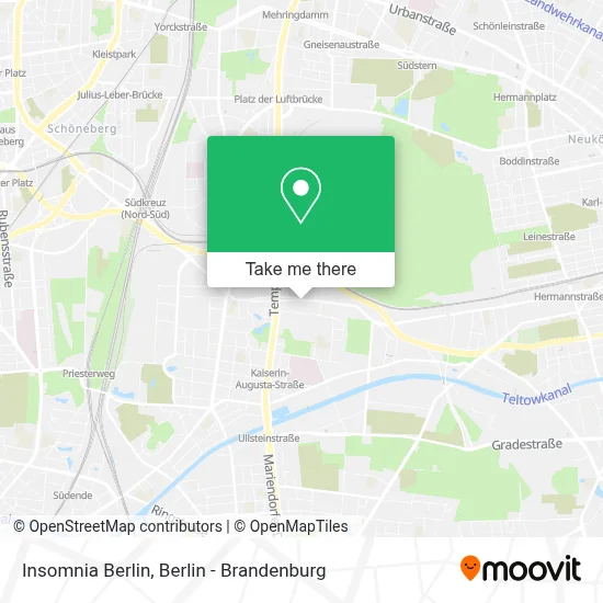 Insomnia Berlin map