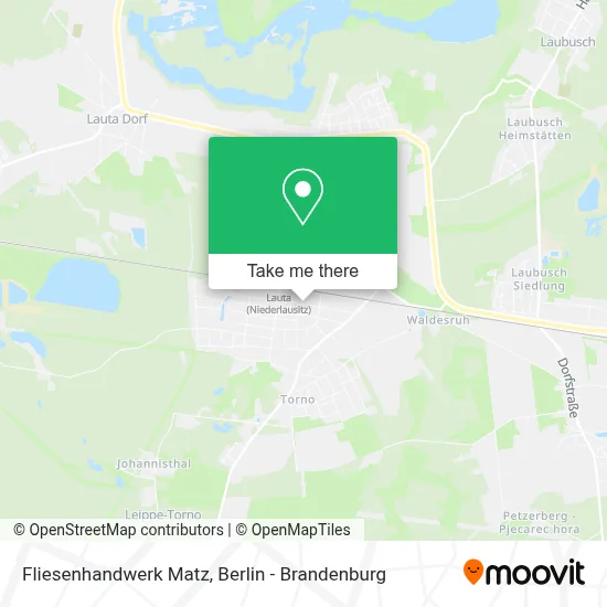Fliesenhandwerk Matz map