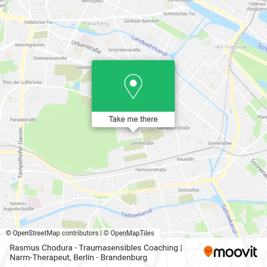 Rasmus Chodura - Traumasensibles Coaching | Narm-Therapeut map