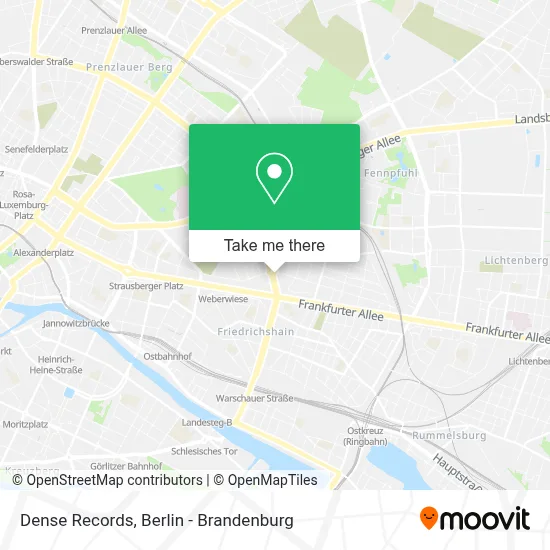 Dense Records map