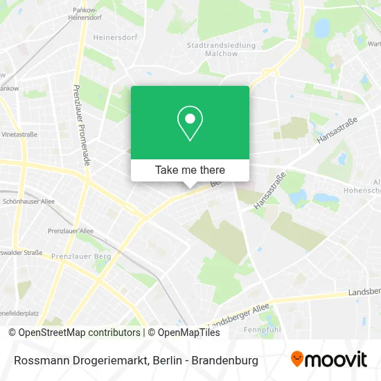 Rossmann Drogeriemarkt map