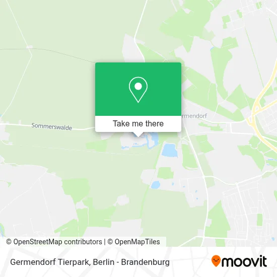 Germendorf Tierpark map
