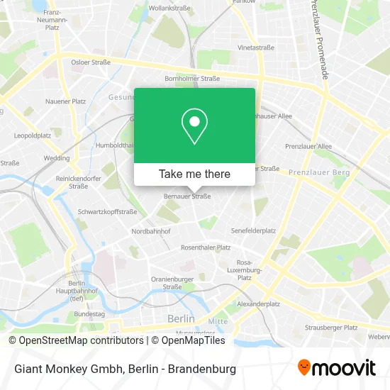 Giant Monkey Gmbh map