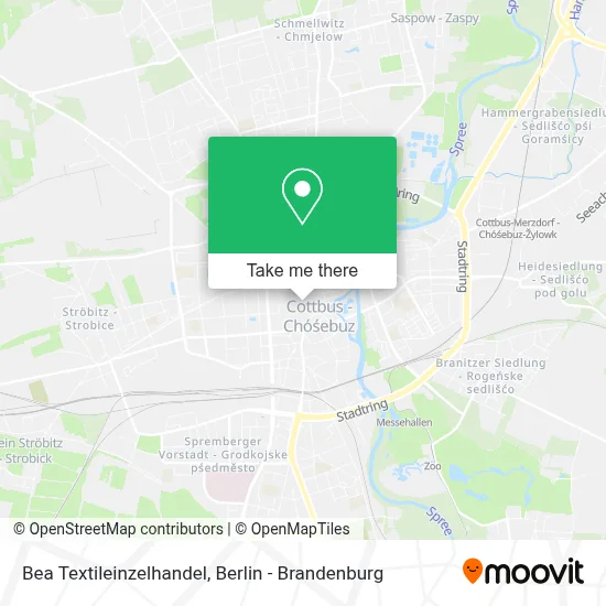 Bea Textileinzelhandel map