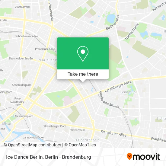 Ice Dance Berlin map