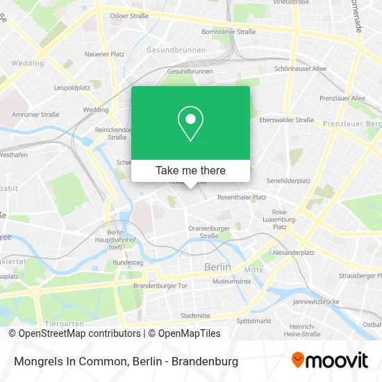 Mongrels In Common map