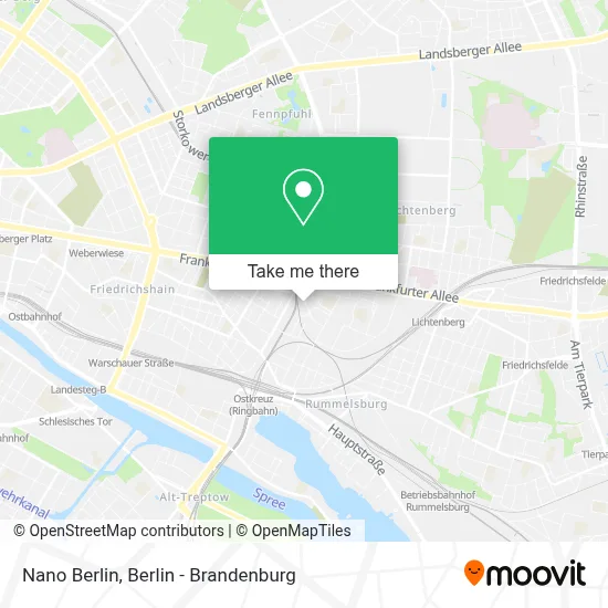 Nano Berlin map