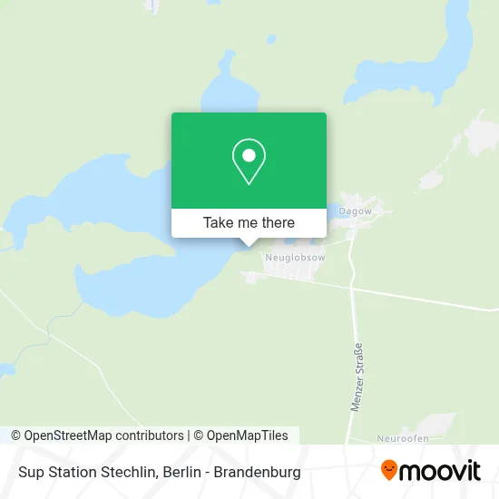 Sup Station Stechlin map