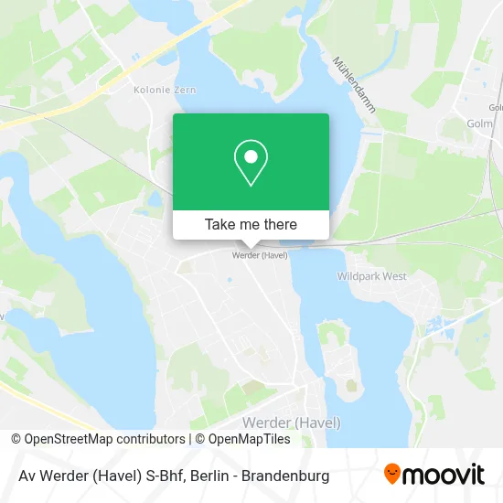 Av Werder (Havel) S-Bhf map