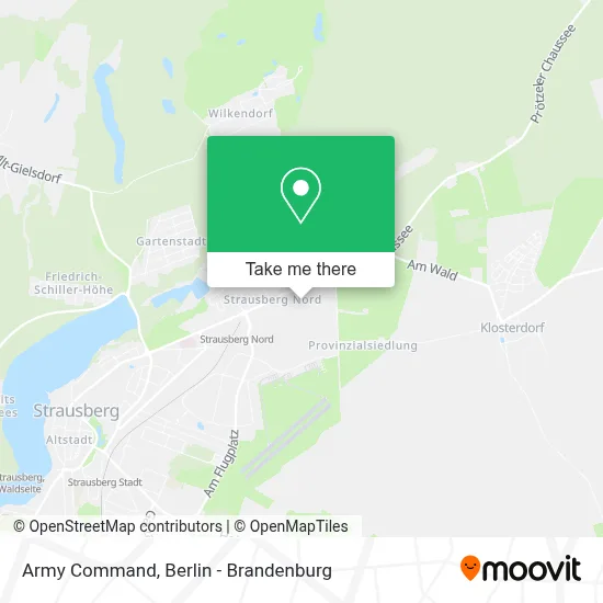 Army Command map