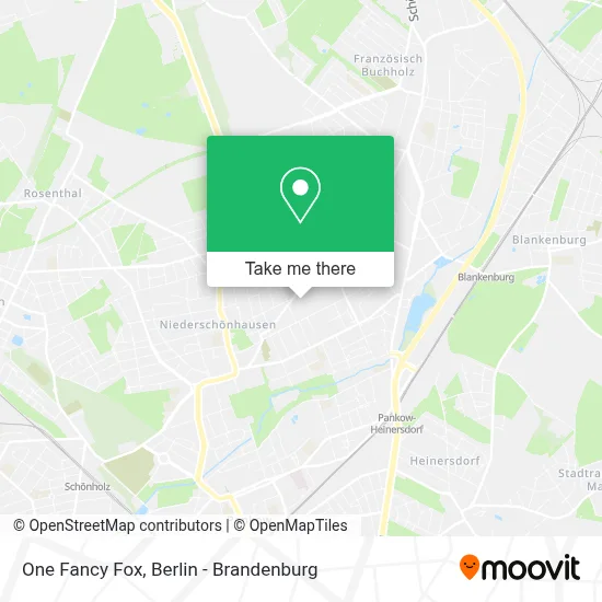 One Fancy Fox map