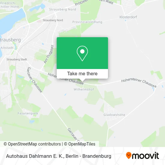 Autohaus Dahlmann E. K. map