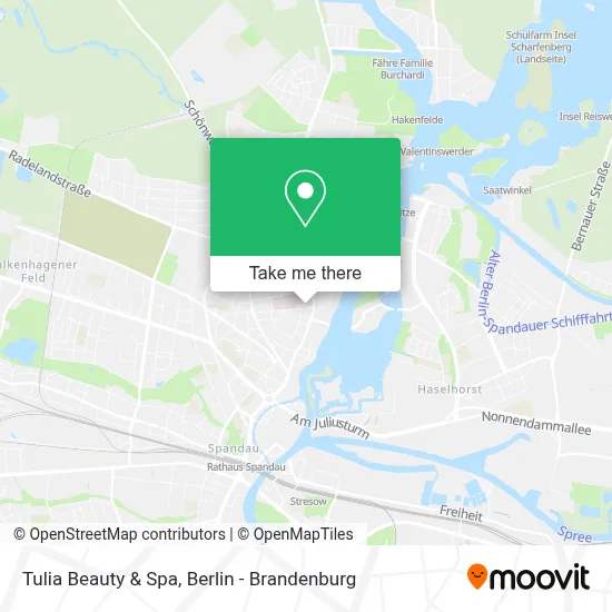 Tulia Beauty & Spa map