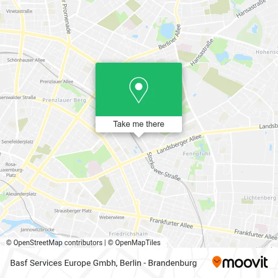 Basf Services Europe Gmbh map