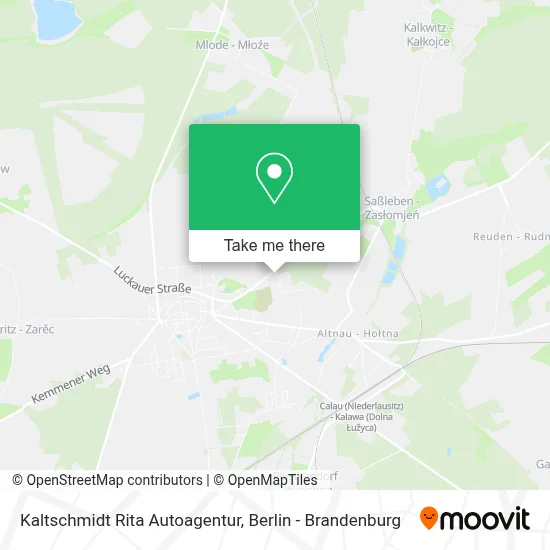 Kaltschmidt Rita Autoagentur map