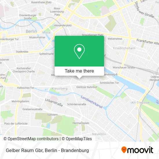 Gelber Raum Gbr map