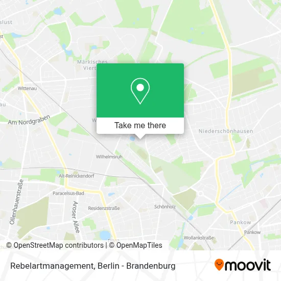 Rebelartmanagement map